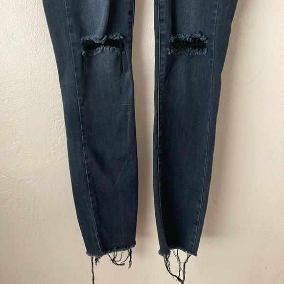 PAIGE “Verdugo Ankle” Black Skinny jeans, Size 25 - Picture 2 of 8
